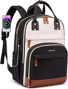 Backpack for Women, Fits 15.6 Inch Laptop Bag, School Backpacks, Fashion Travel - Picture 1 of 8