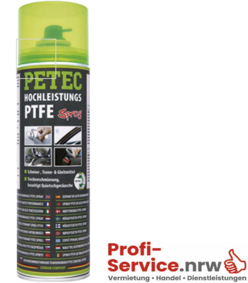 Petec PTFE Spray transparent 500ml 74050