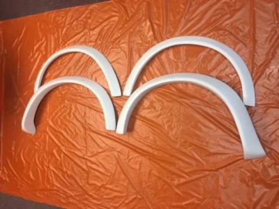 PARA FORD MUSTANG FASTBACK 1964-1966 FIBRA DE VIDRIO CARROCERÍA FRP CONVERSIÓN GUARDABARROS BROTES Foto 1 de 2