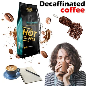 DECAFFEINATED Continental Highly Roasted Coffee Beans - Swiss Water Process - Picture 1 of 6