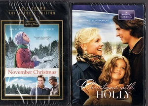 2 Hallmark Christmas DVDS- Christmas with Holly + November Christmas  BRAND NEW - Bild 1 von 3