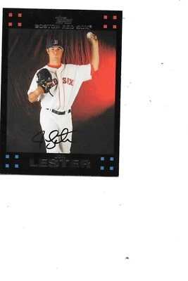 Jon Lester 2007 Topps Baseball Card #383 Boston Red Sox - Image 1 of 2