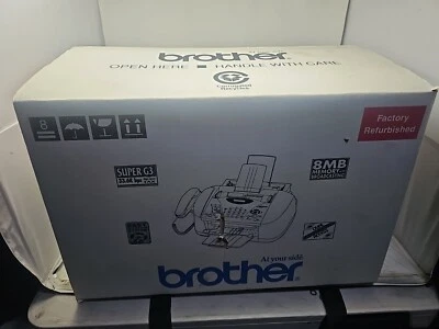 Brother Intellifax 1800C Color Ink & Jet Fax Machine Copier Super-Open Box - Image 1 of 4