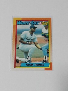 Frank Thomas 1990 Topps Rookie Card #414 