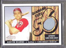 2003 Bowman Heritage Diamond Cuts Relics #AK Austin Kearns Jersey