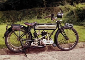 1915 TRIUMPH MODEL H - REFRIGERATOR PHOTO MAGNET - Picture 1 of 3