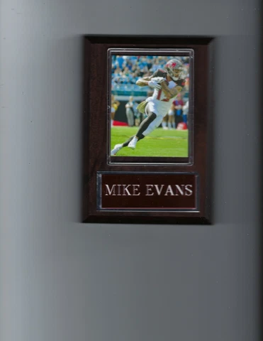 MIKE EVANS PLAQUE TAMPA BAY BUCCANEERS BUCS FOOTBALL NFL Cover