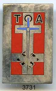 3731 - INFANTERIE - T.O.A - Imagen 1 de 1