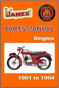 JAMES Parts Manual Comet Cadet Captain Commodore Superswift 1961 1962 1963 1964 - Picture 1 of 4
