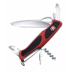 Victorinox Swiss Army Pocket Knife Ranger Grip 61 Red/Black | 12 Functions - Picture 1 of 1