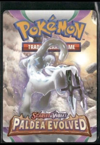 Pokemon TCG Paldea Evolved Game Tip Card Pre-release Kit Card Chien-Pao - Picture 1 of 5