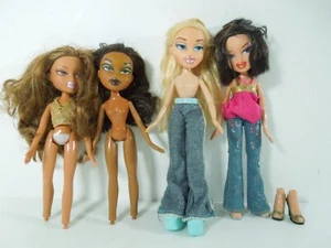 4 Vintage Bratz Puppen ~ CLOE, PASSION FOR FASHION JADE + YASMIN, + XPRESS SASHA - Bild 1 von 24