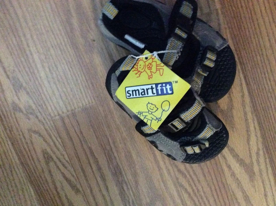 Nuevas Sandalias Smart Fit Infantiles Niños Cuero 7 Nuevas Con Etiquetas Foto 1 de 3