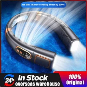 Hanging Neck Fan Cooling Air Cooler Little Electric Air Conditioner Portable New - Picture 1 of 19