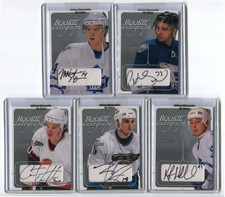 2003-04 BAP Ultimate Memorabilia Rookie Autographs  #128 Antoine Vermette  /100