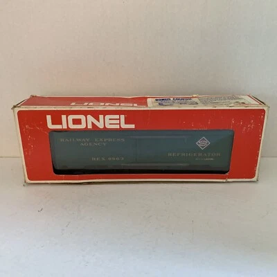 Lionel Trains 6-9863 REA Reefer Car NIB - Image 1 of 4