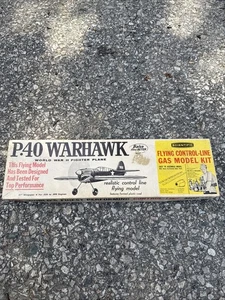 Scientific "Warhawk" P-40, 1/2A Scale Stunter w Built Up Wing, Open Box - Bild 1 von 9