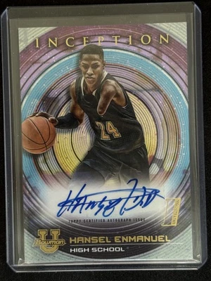 2022-23 Bowman University Inception #BIA-HE Hansel Enmanuel Base Autographs - Image 1 of 2
