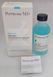 Perricone MD NO RINSE MICELLAR CLEANSING TREATMENT 4oz / $45 Retail New In BOX - Picture 1 of 5
