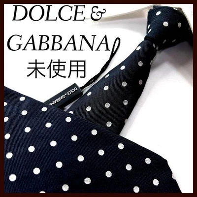 Corbata estrecha Dolce&Gabbana punto seda negra sin usar con etiqueta Foto 1 de 4