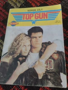 TOP GUN TOM CRUISE SUPER ALBUM SEHR SELTEN TÜRKEI TÜRKISCHER COMIC - 248 SEITEN - Bild 1 von 3