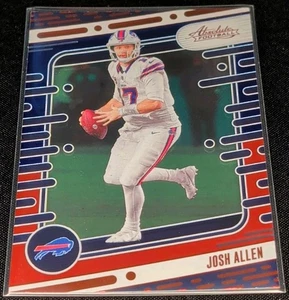 2024 Panini Assoluto - Josh Allen #11 Rosso e Blu - Foto 1 di 2