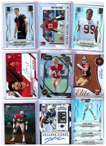 MYKEL WILLIAMS ALFRED COLLINS KURTIS ROURKE RICKY PEARSALL AUTO RC LOT 49ERS - Picture 1 of 2