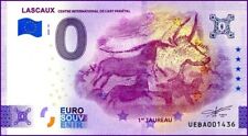 UEBA / GROTTE DE LASCAUX / BILLET  SOUVENIR 0 € / 0 EURO BANKNOTE 2023-10