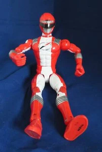 Vtg 11" POWER RANGER Operation Overdrive Red Bendable FIGURE Toy Plastic Pose - Picture 1 of 7