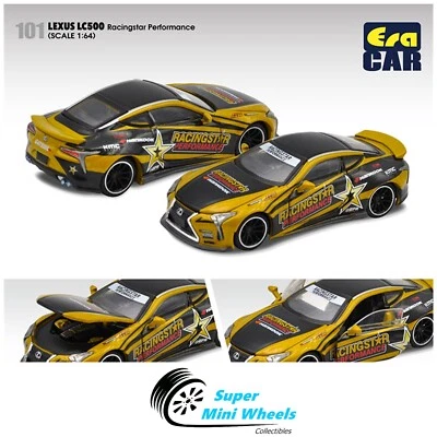 ERA Car 1:64 - Lexus LC500 Racingstar Performance – Gold - LS22LC101 - Image 1 of 2