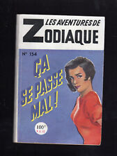 CA SE PASSE MAL ! Les aventures de Zodiaque N°154 Gaston Martin 1958 pin up