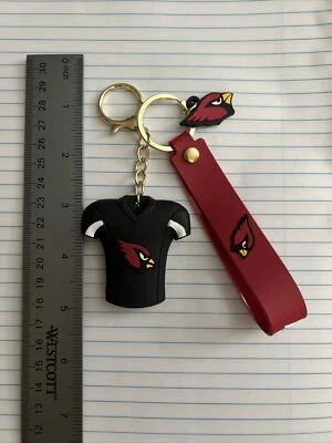 Arizona Cardinals #99 JJ Watt Rubber & Metal Keychain New! Fast Shipping! - Image 1 of 2