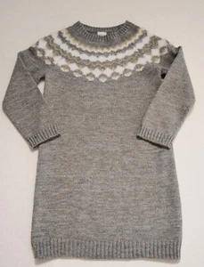 Okie Dokie Girls Gray Long Sleeve Sweater Toddler Size 5T - Picture 1 of 6