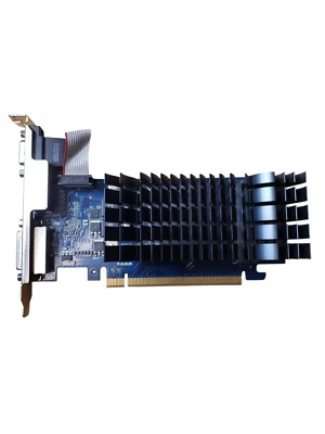 ASUS NVIDIA GeForce GT 210 1GB DDR3 PCIe Video Card EN210 SILENT/DI/1GD3/V2(LP) - Image 1 of 4