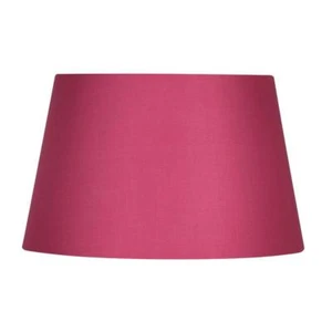 8" 10" 12" 14" Cotton Textured Fabric Empire Drum Shade Table Ceiling Lampshade - Picture 1 of 26