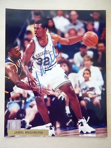 Jamal Mashburn Autographed 8" X 10" Photograph  - Picture 1 of 2
