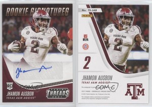 2021 Chronicles Draft Picks Threads Rookie Signatures Bronze Jhamon Ausbon Auto