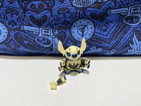Star Wars / Star Tours - Stitch as General Grievous Action Figure Cover