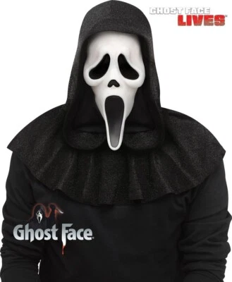Scream GhostFace 25th Anniversary Mask Officially Licensed Movie Ghost Face - Image 1 of 2