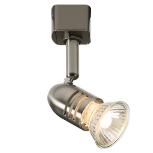 230V GU10 Schienenstrahler 50W max. - Chrom gebürstet - Bild 1 von 1