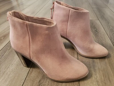 Ted Baker London Azaila контраст женщин розовый сложены 3» пятки лодыжки загрузки 6,5 США 37 - Изображение 1 из 4