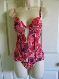 Costume da bagno TG XS Nanette Lepore 1 pezzo nuovo con etichetta - Foto 1 di 3