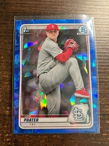 A117,898 - 2020 Bowman Chrome Draft Sapphire #BD125 Levi Prater