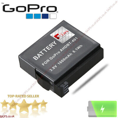 Genuine AHDBT-401 Rechargeable Battery For GoPro Hero 4 Black 1600mah • 7.95£