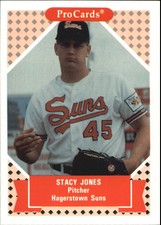 1991-92 ProCards Tomorrow's Heroes #7 Stacy Jones