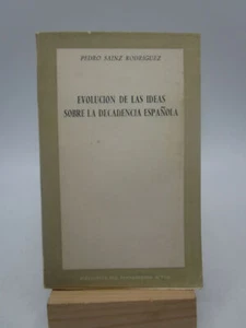 Evolucion de las Ideas Sobre la Decadencia Espanola (Signed) - Picture 1 of 1