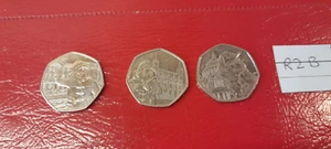 3 x Paddington Bear 50p coin - Tower of London/St Pauls/ Buck. Palance - RR2B - Picture 1 of 2