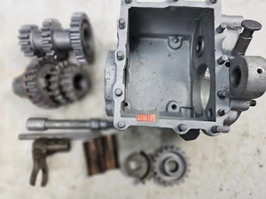 1917-1924 J JD Transmission Case Cluster Main Shaft Gear Free Wheel Harley O732 - Picture 1 of 14