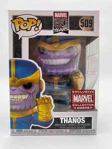 Funko POP! Marvel 80 Years THANOS #509 Collector Corps Exclusive new - Picture 1 of 6