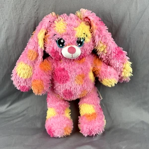 Build a Bear Pawlette Hase Kaninchen Plüschtier Stofftier rosa mit Tupfen 2017 - Bild 1 von 7